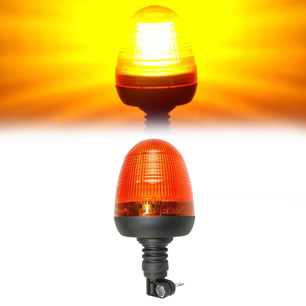 60 Led Spia Rotante Per Camion Trattore John Deere Lampeggiante Ambra Flessibile Lampada Stroboscopica Di Emergenza Beacon Forestale Agco