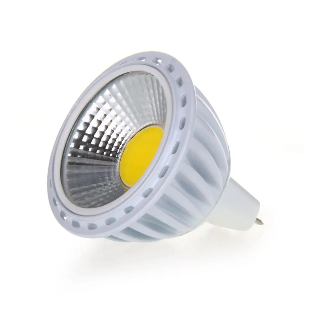

GU5,3 / MR16 6W COB лампочка 3000 лм 60 ° K теплый белый DC 12V
