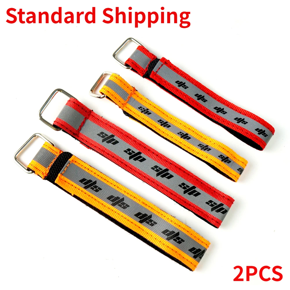 

2PCS STP 20X235mm 15X200mm Fluorescence Super Tough LIPO Battery Strap for RC FPV Freestyle Drones Cinewhoop