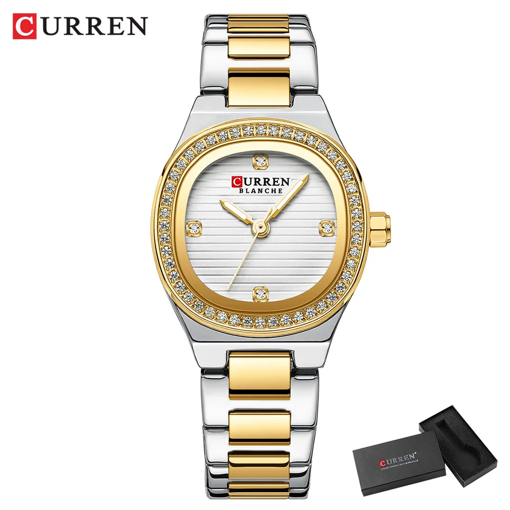 golden white box