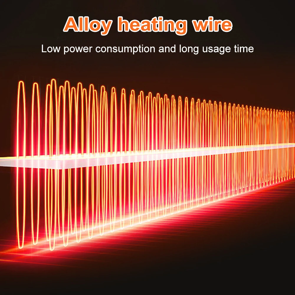 Chauffage 12 V Ventilateur rechargeable Ventilateurs rechargeables Chauffage portable Chauffage Cerf pour pare-brise de voiture USB_voghion.com