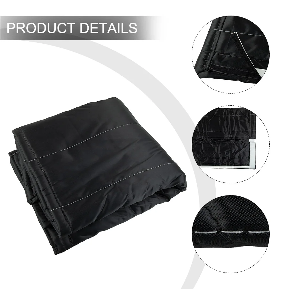 

Fireproof Fiber Blanket Black39*32in/45*34in/51*39in Fire Furnace Blocking Blanket Fireplace Screens Fireplaces