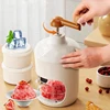 Shaved Ice Machine Ice Crusher Hand Operated Shaved Ice Maker Household Portable Small Machine Kitchen Tool Durable 1