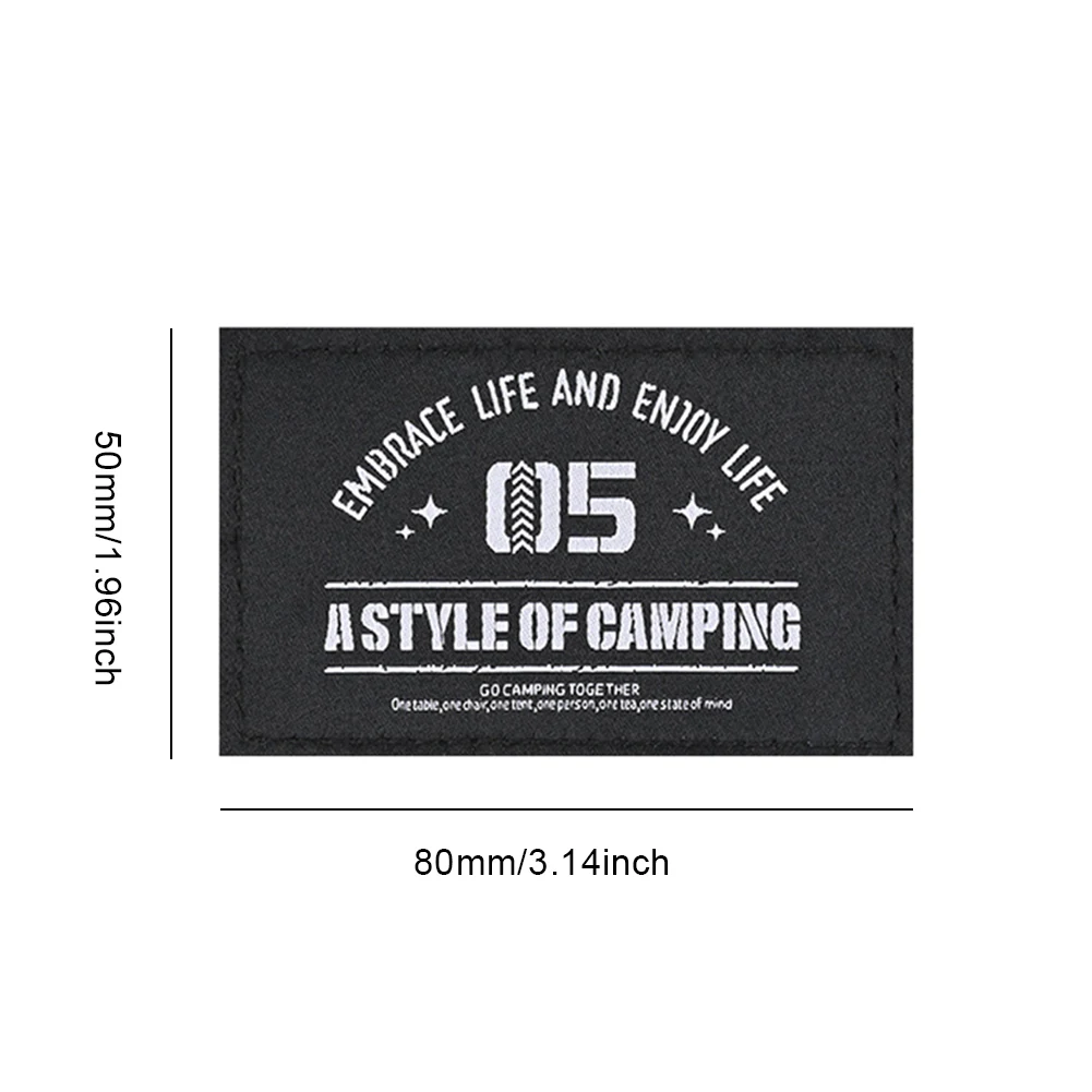 Versatile Tactical Nylon Morale Badge Patch for Outdoor and Hunting Adventures