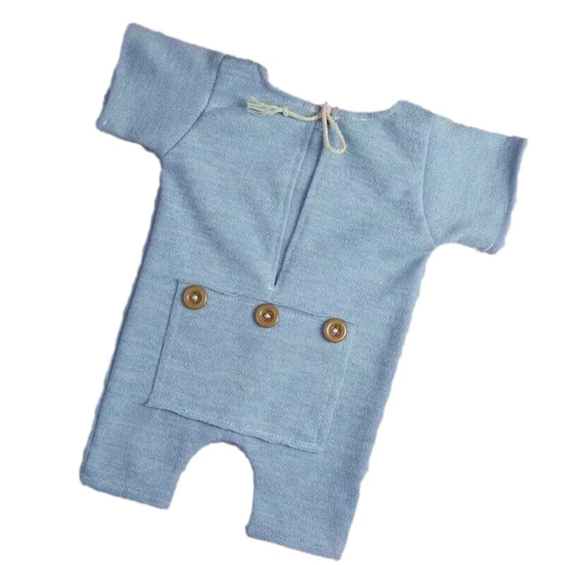 

Newborn Photoshooting Props Breathable Short Romper Baby Photo Costume Bodysuit