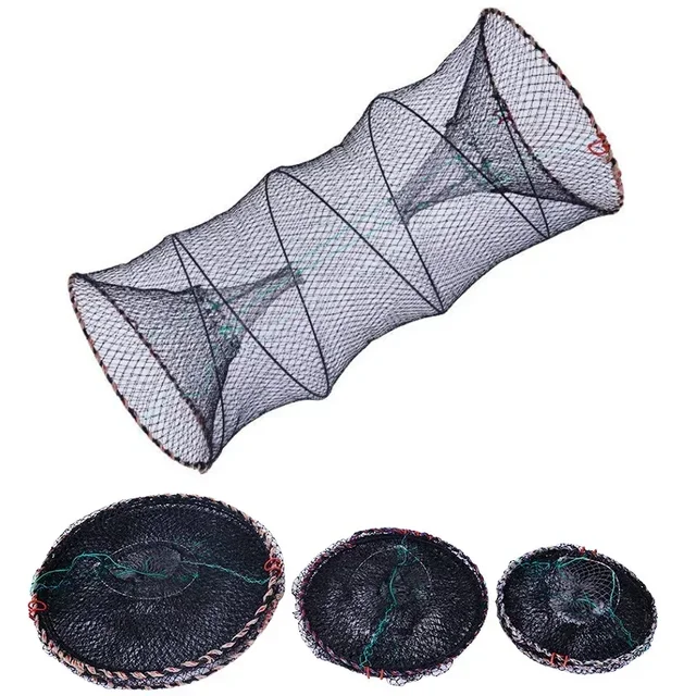 Telescopic Folding Fishing Net Shrimp Fish Trap Carp Large Creel Feeder Crab Catchers Surfcasting Accessories Casting Network Telescopic Folding Fishing Net Shrimp Fish Trap Carp Large Creel Feeder Crab Catchers Surfcasting Accessories Casting Network