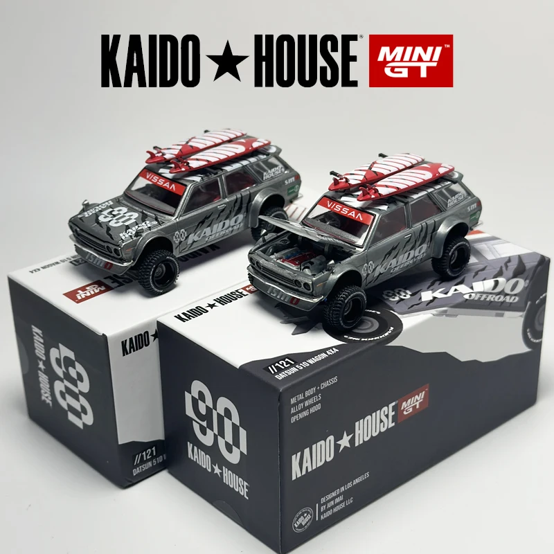 Kaido House Datsun 510 Wagon 4x4 Offroad V1 KHMG alloy car