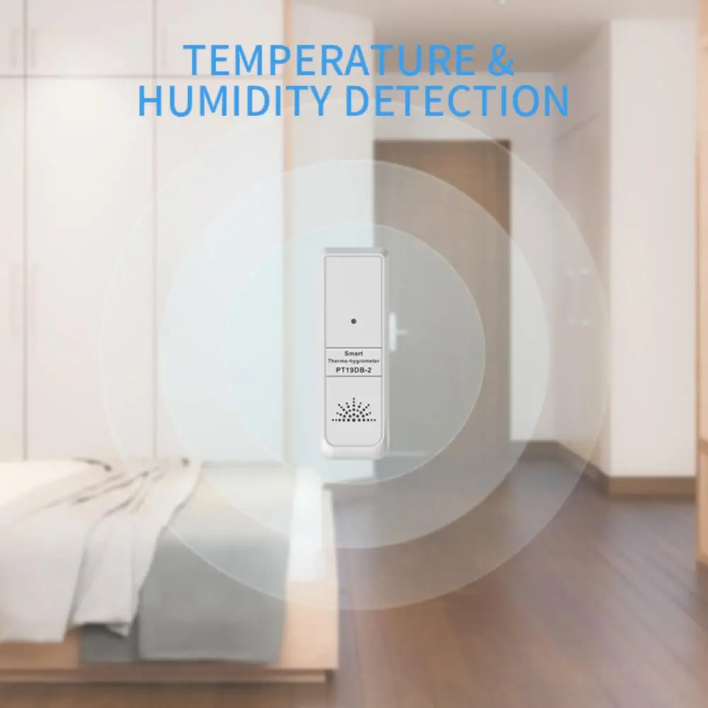 

Temperature And Humidity Meter Tuya Smart Life 2023 New Smart App Control Weather Station Bluetooth Smart Home High-precisioen