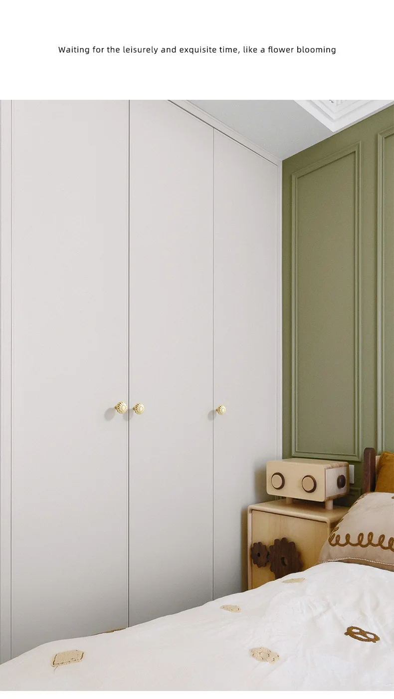 Yutoko Messing-Möbelgriffe, luxuriöser idyllischer Kürbis-förmiger Griff, goldene Küchenschrankknöpfe, solide Kleiderschrank-Schubladengriffe – Detail 12