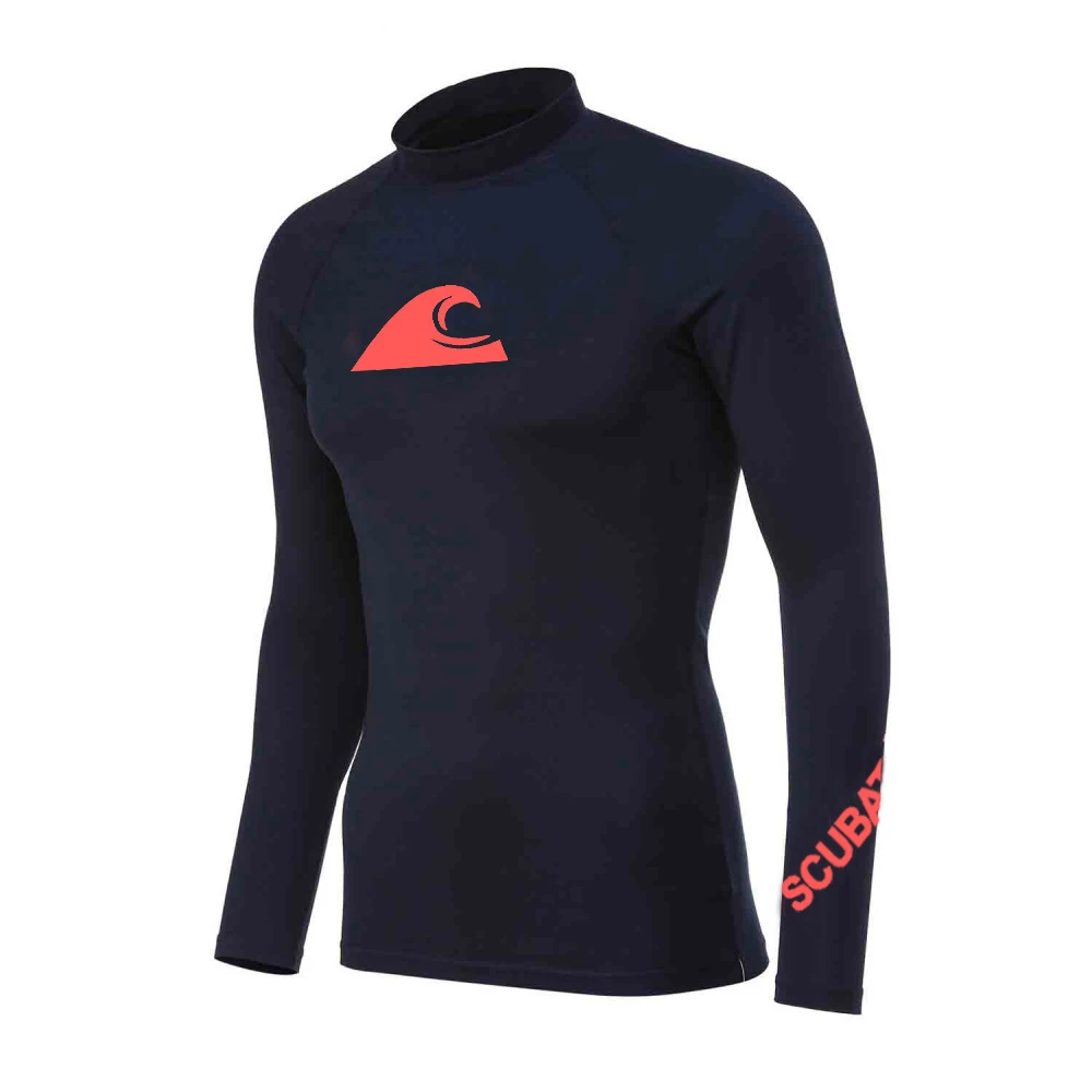 Men's New Beach UV Protection T-Shirt Swimming Long-Sleeved Water Sports Swimming Motorboat Surfing Sun Protection Clothing