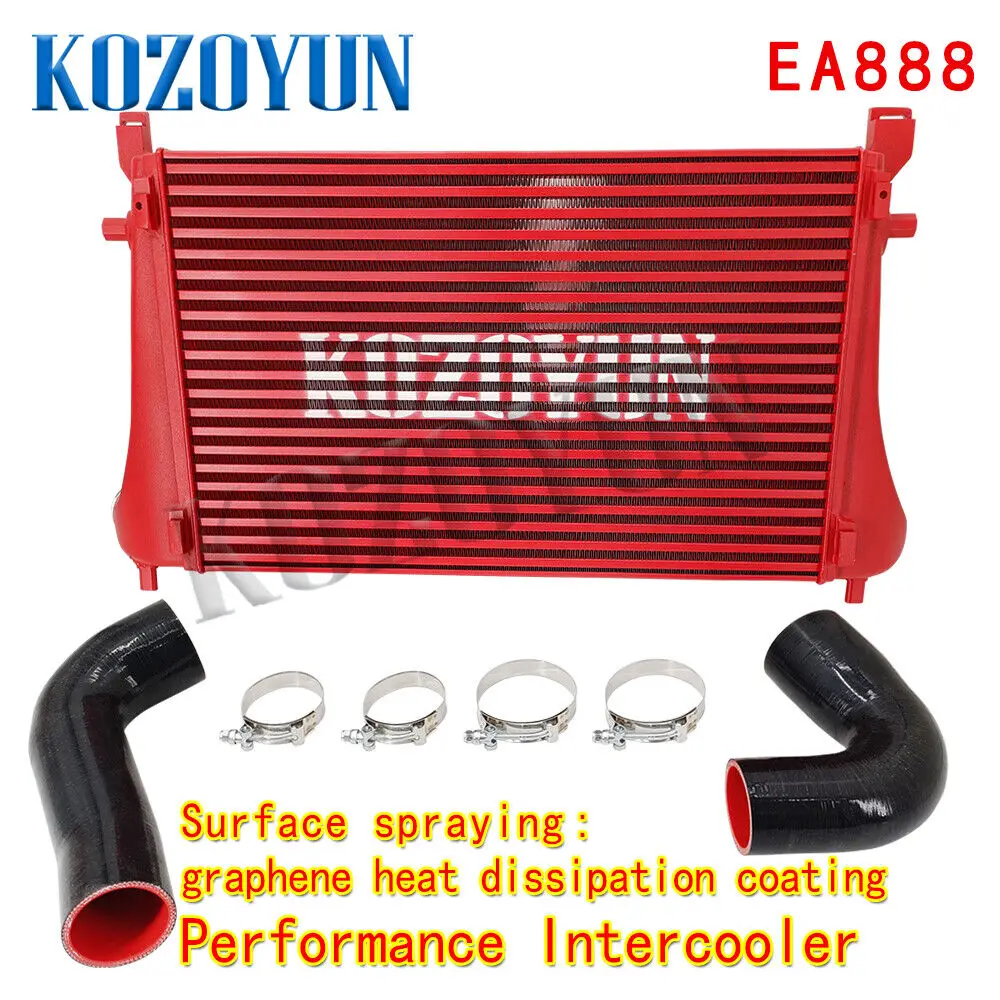 Kit Intercooler Per Vw Golf Gti R Mk7 Audi A3 S3 Tt Tts Mk3 Ea888 1.8T 2.0T Tsi