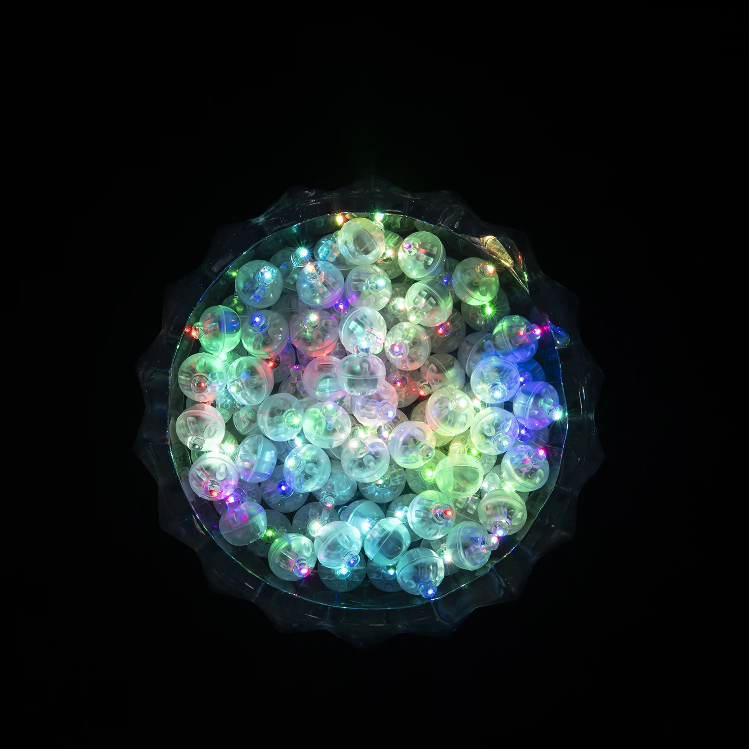 Description Picture 6 of item1-300 PCS Balloon LED Flash Luminous Lamps Tumbler Light Bar Lantern Christmas Wedding Party Decor Balloon Lamp Party Supplies