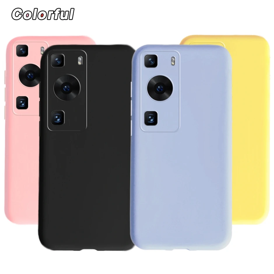 Фото Мягкий Силиконовый противоударный чехол для Huawei P60 Pro Art P60Pro P60Art, противоударный чехол, оригинальная задняя крышка для Honor 60 Pro Honor60 №2