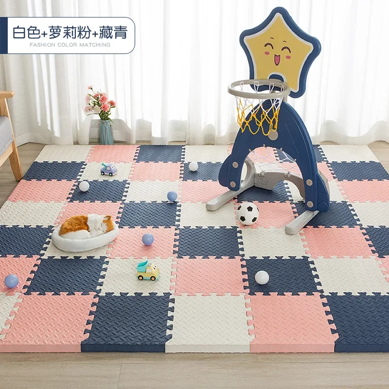 Puzzle Mat Baby EVA Foam Play Black and White Interlocking Exercise Tiles Floor Carpet And Rug For Kids Pad 30*30*1cm Gifts puzzle play mat baby play mat foam play mat play mat