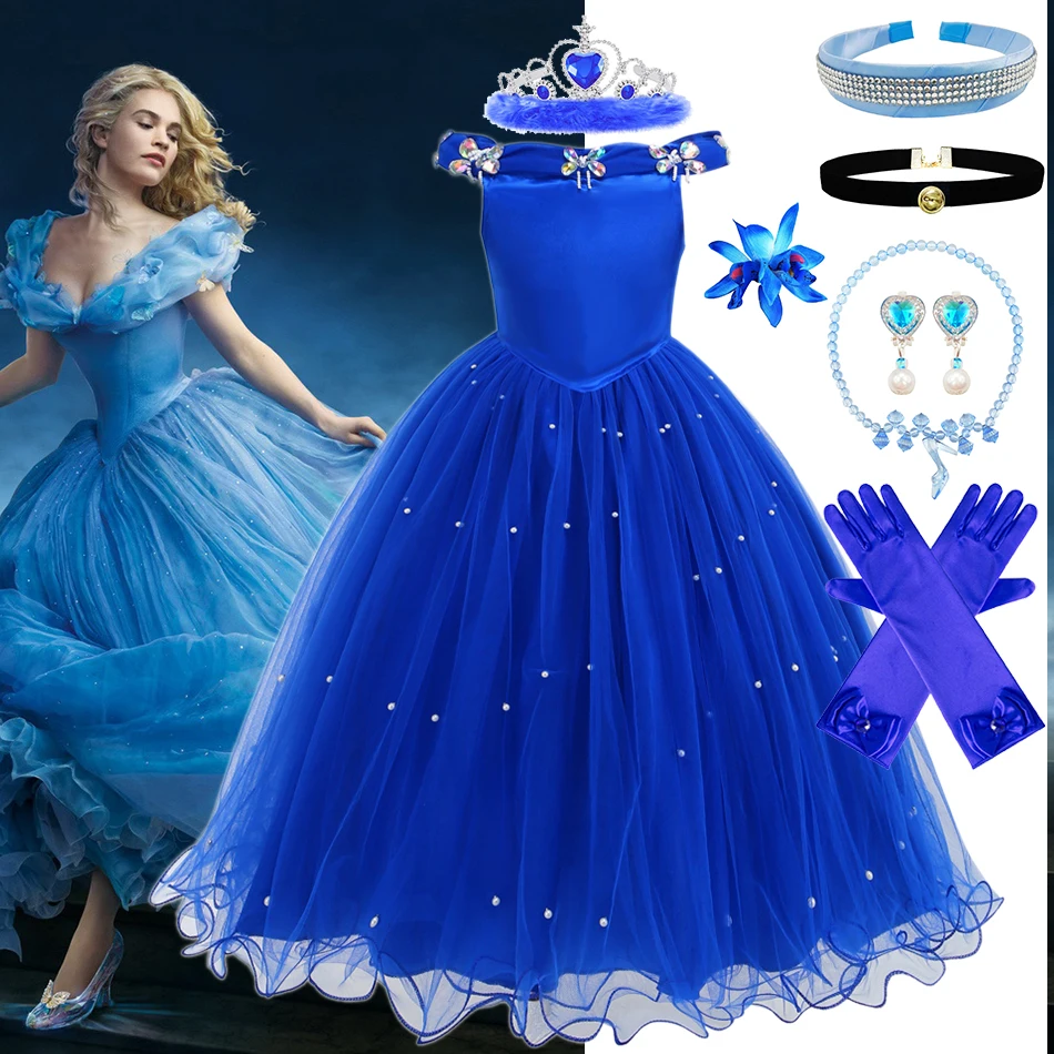 Cinderella Costume Assepoester Jurk Disney Luxe Assepoester Jurk