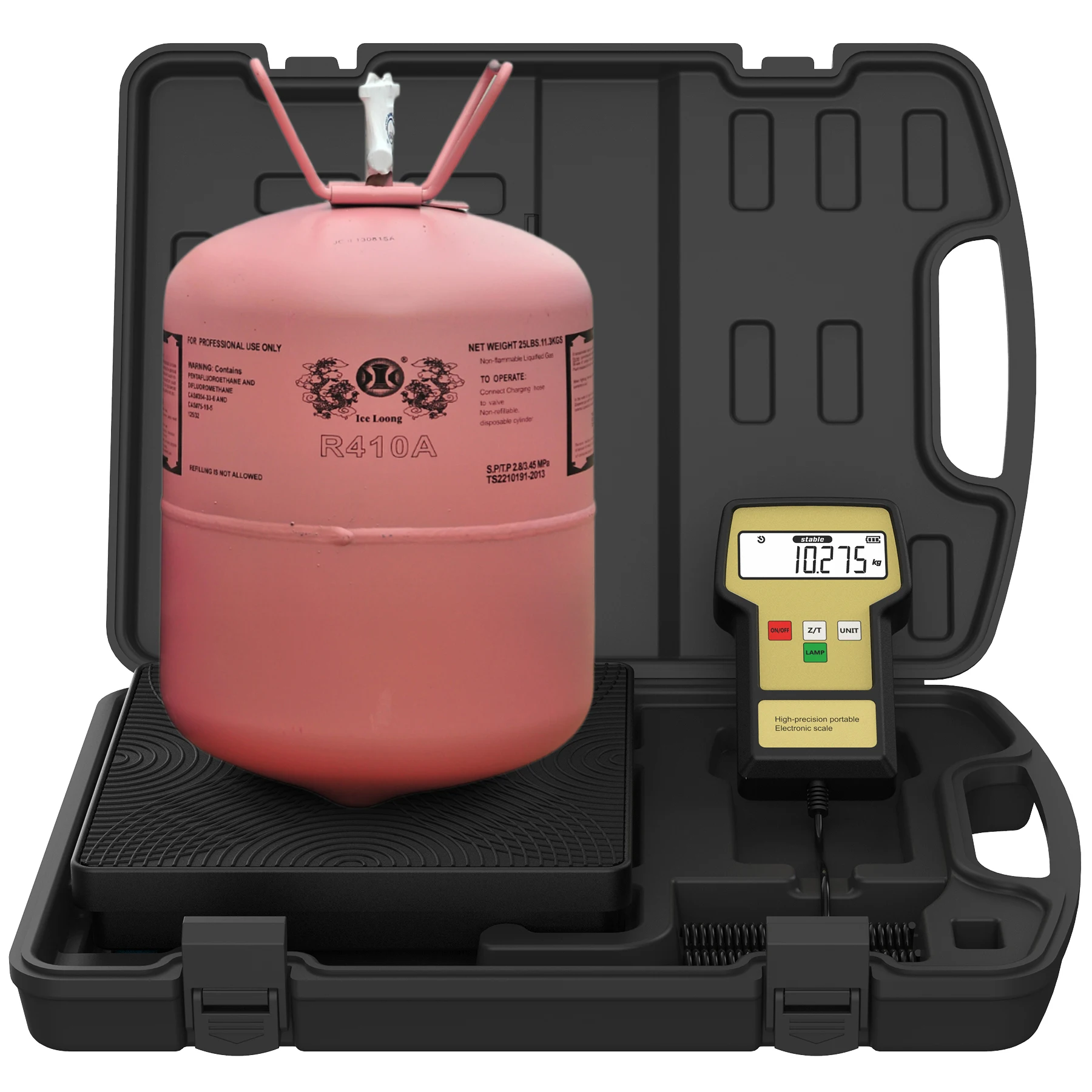 RefrigerantChargingScale220LbsHighPrecisionForHVACDigitalFreon