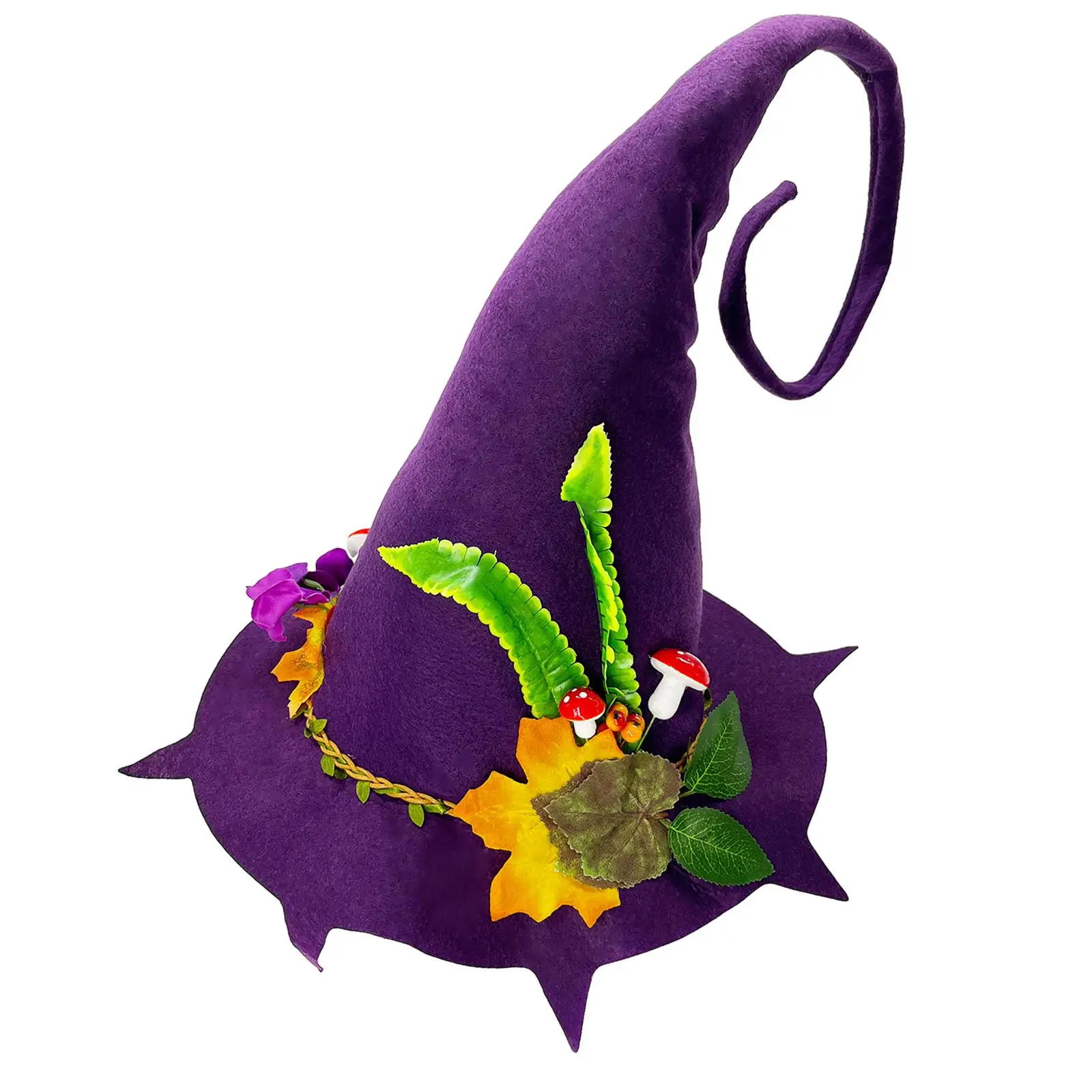 

Halloween Witch Hat Costume Accessory Decor Witch Pointed Hat for Stage Performance Carnivals Role Play Party Favor Fancy Dress