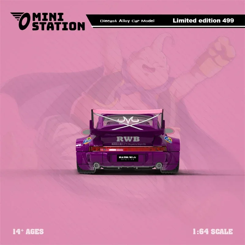 ミニカー Mini Station 1/64 RWB 964 GT Wing Advan OCT 2024 Mini Station 1/64 PORSCHE RWB 964 GT Wing ADVAN NO