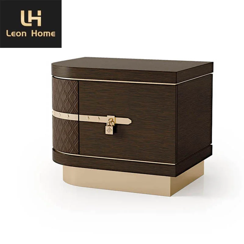Bedside Cabinet Table Bedroom Solid Wood Nordic Bedside Nightstand Side Table