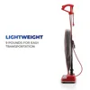 Oreck Commercial Upright Bagged Vacuum Cleaner, Lightweight, 40ft Power Cord, U2000R1, Grey/Red 3