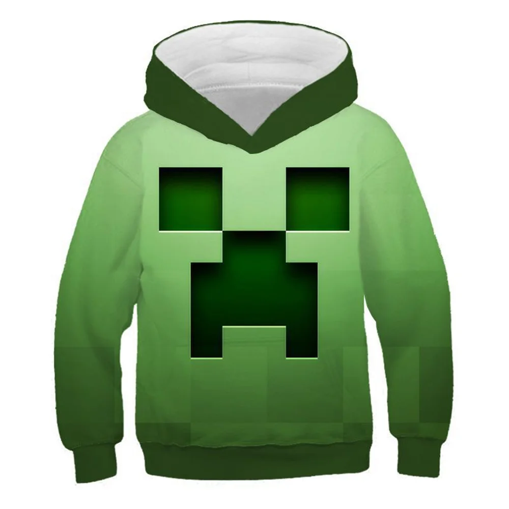 

Autumn and Winter Men's Anime Hoodies 3D Printing Cute Animation Patterns Men's Sweatshirts Men's Clothing Pixel World