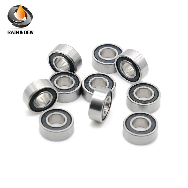 rolamentos de esferas diminutos 698 2rs abec 7 8x19x6mm 04