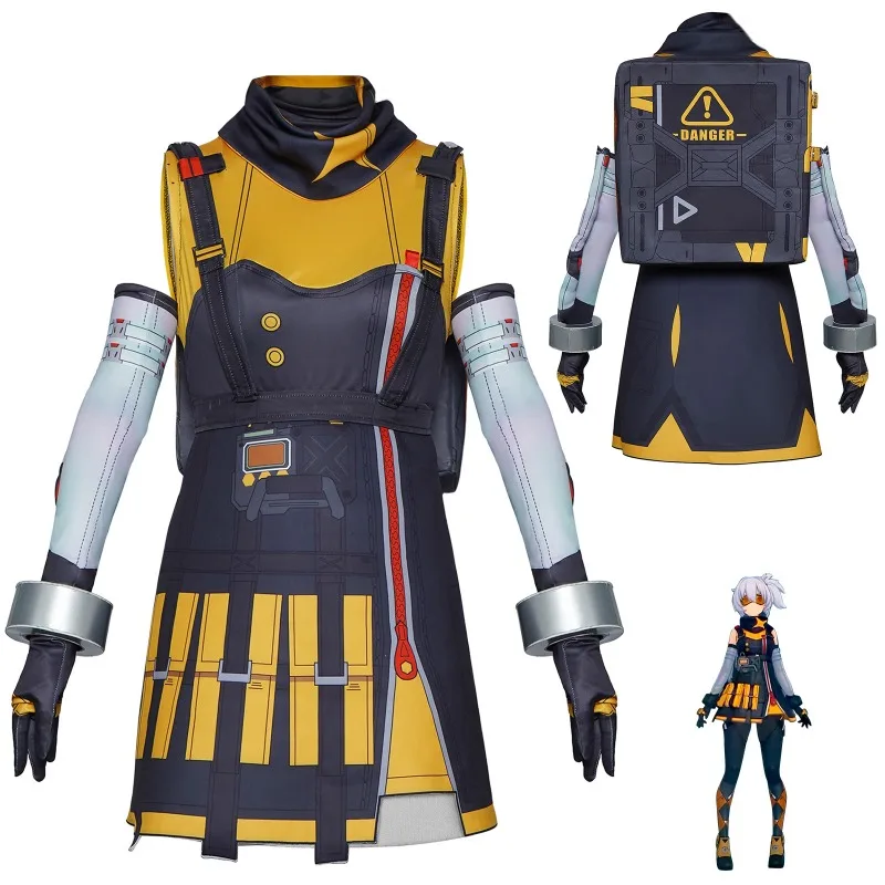 

Zenless Zone Zero Cosplay Costuem Game ZZZero NO.11 COS Outfits Sexy Cute Suit Halloween Carnival Party Role Play