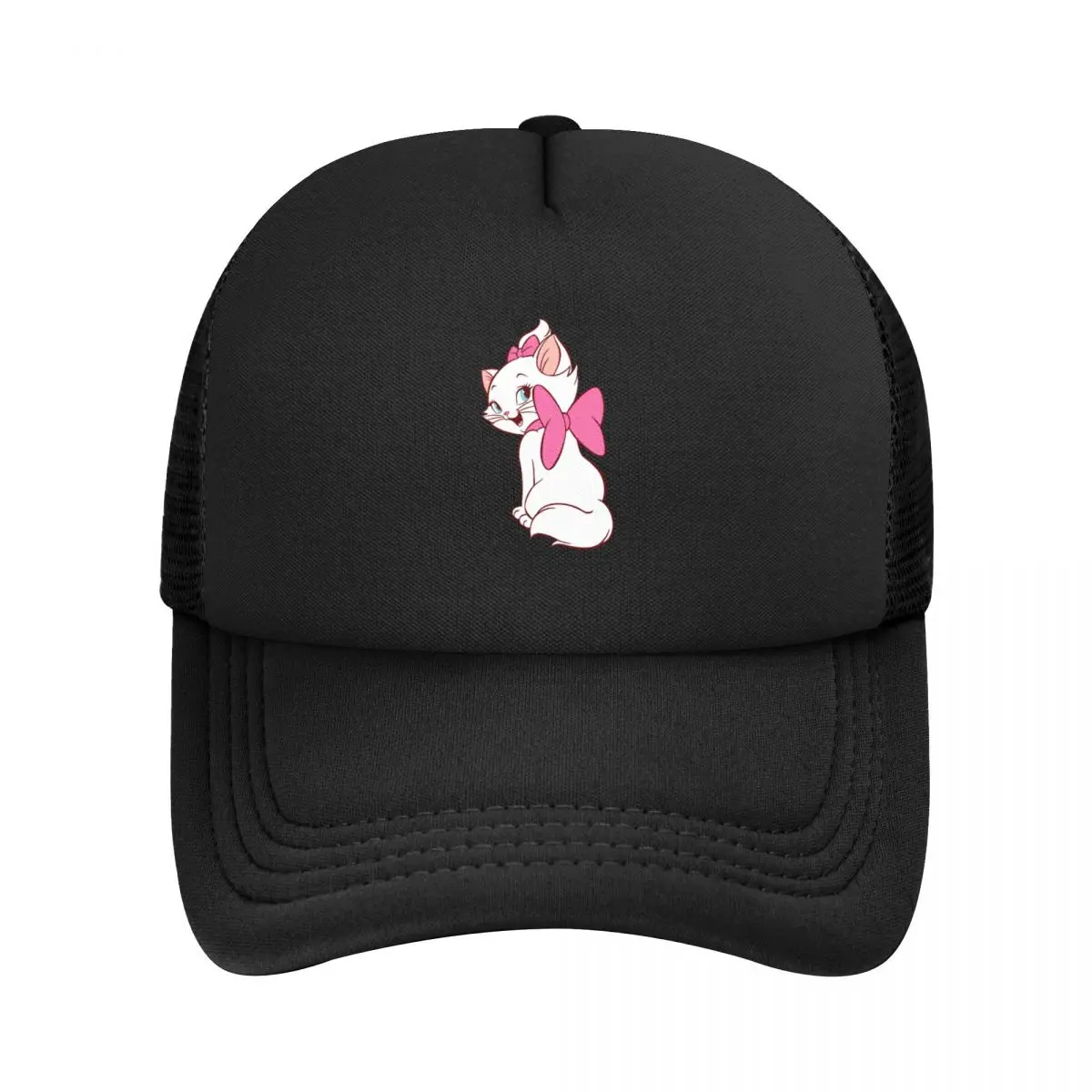 

Classic Disney Marie Love Kitten Baseball Cap for Women Men Adjustable Trucker Hat Sun Protection