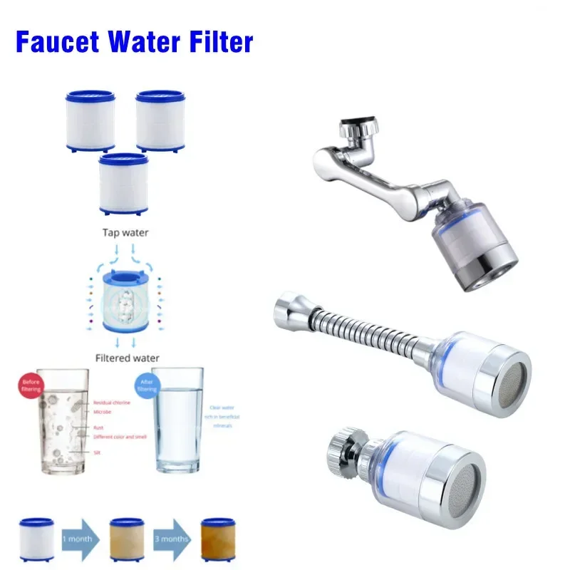 Faucet Filter 10pcs Pressurized Bubbler Filter Element for Kitchen