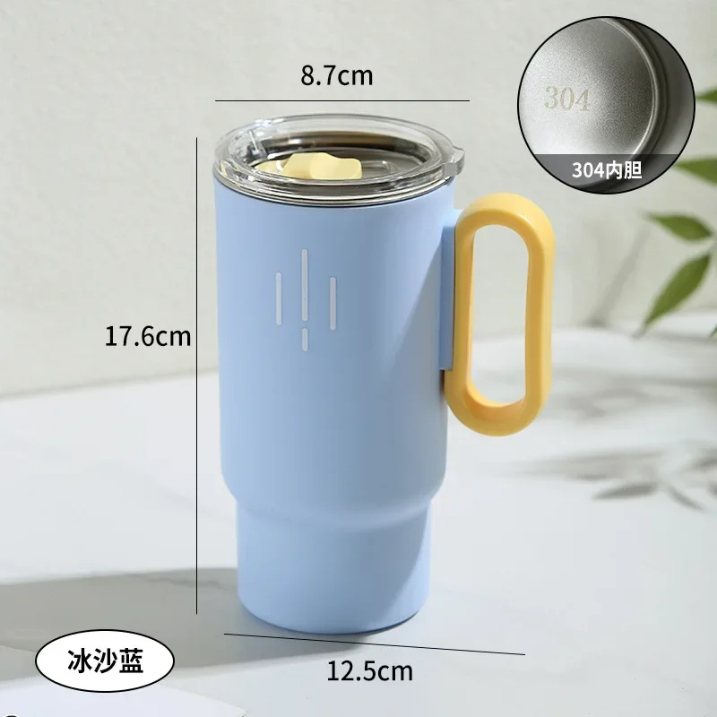 كوب معزول منزلي محمول بطبقة مزدوجة من الفولاذ المق...