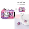 925 Sterling Silver Fashion Colorful Camera Luggage Travel Backpack Pendant Charms Beads Fit Bracelets DIY Anniversary Jewelry 3