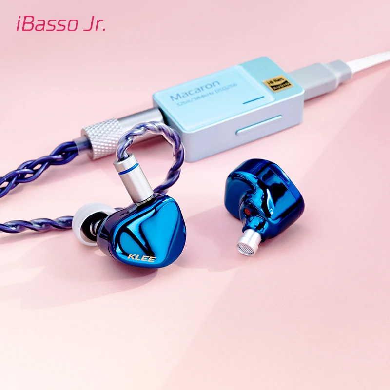 IBasso Jr. Klee In Ear 3.5 and 4.4 Interface HIFI Music Gaming