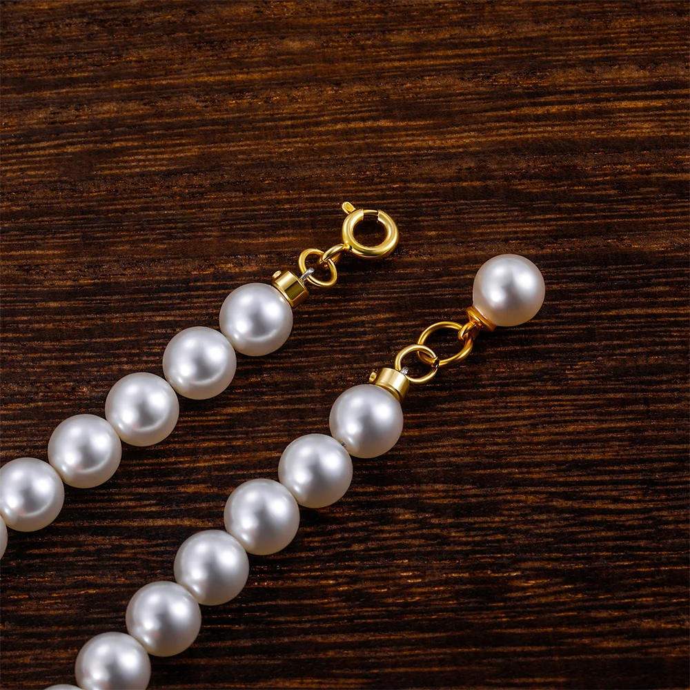 Trumium 925 Sterling Silver Real Pearl Bracelet for Women Girl Beaded Cultured Pearl Bangle Bridal Jewelry Gift 6