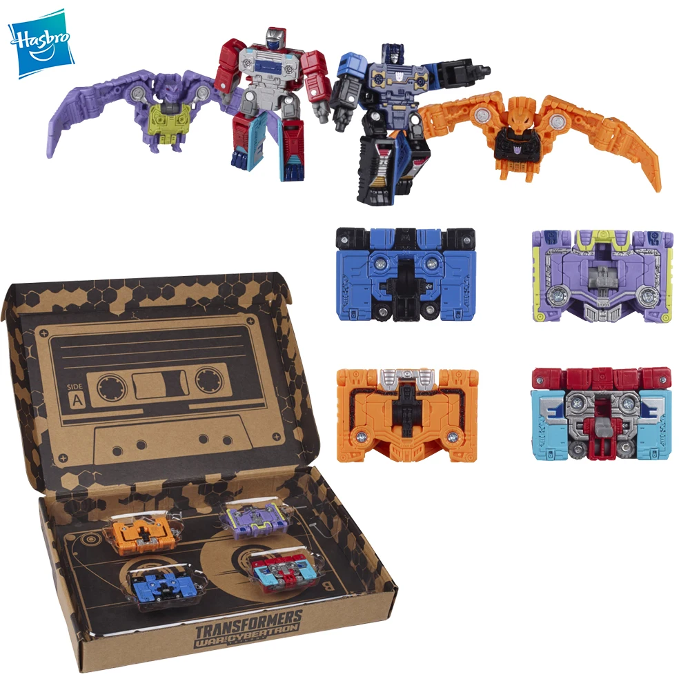 La Generazione Di Trasformatori Di Novità Seleziona Micromaster Gs10 Soundwave Spy Patrol (3A Unità) Action Figures Giocattolo Modello Da Collezione