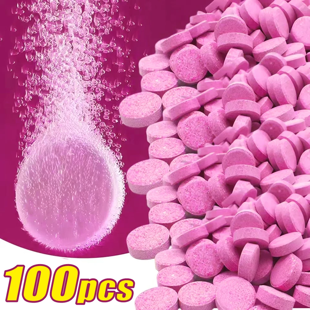 Windshield Washer Tablet Car Windshield Glass Concentrated Washer Tablets Car Effervescent Washer Fluid Wiper Glass Solid Cleaning for Window