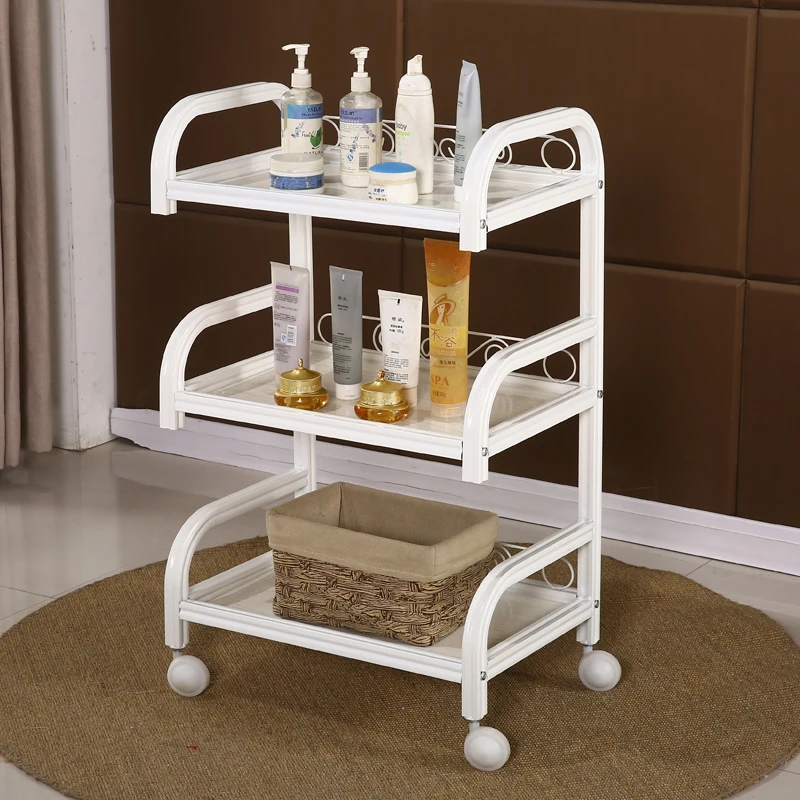 Beauty Rolling Cart Camera Da Letto Comodino Salon Trolley Barbershop Kitchen Salon Trolley Carrello Attrezzi Beauty Furniture Hyst