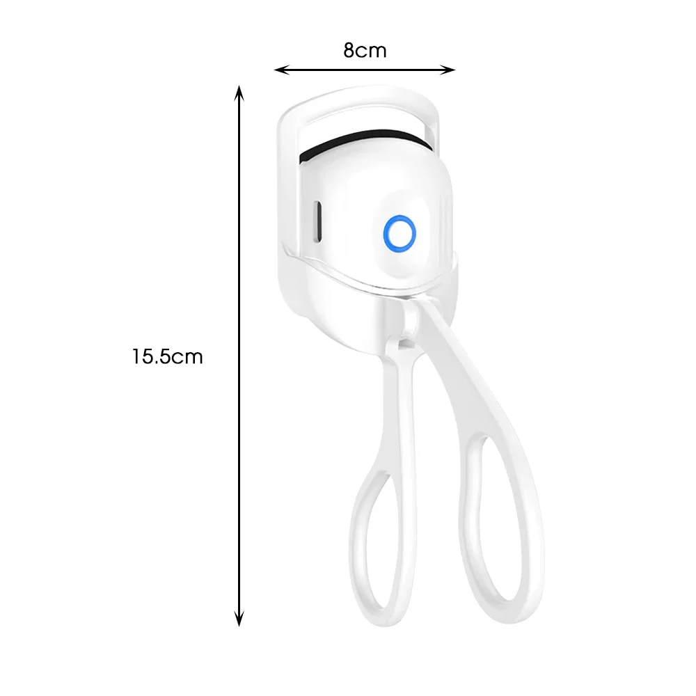 Eyelash curler electric eyelash curler USB charging model fast heating portable eye lash perm shaping and lasting curling thermal eyelash clip