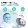 Baby Food Maker - 2-in-1 Steamer & Puree Blender with Timer, One-Press Processor & Auto Shutoff - Cook & Steam Fruits 6