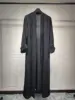 Abaya-Robe de Prière Rouge pour Femme Musulmane, Manches sulf, Kimono Ouvert, Kebaya, Dubaï, Vêtements de Luxe, 2024