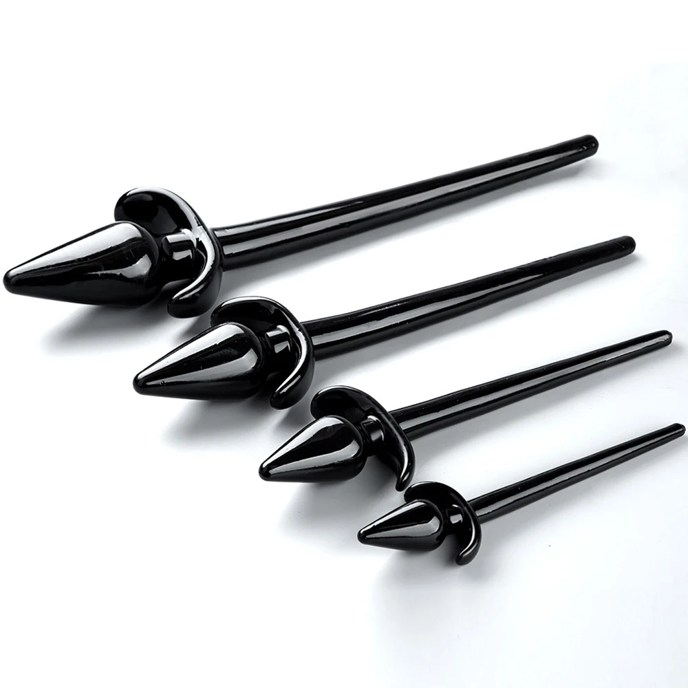 Gioco Anale Extra Lungo Per Donna Uomo Dildo Punto G Massaggiatore Profondo Della Vagina Plug Flessibile Butt Plug Prodotti Erotici Per Adulti Prodott