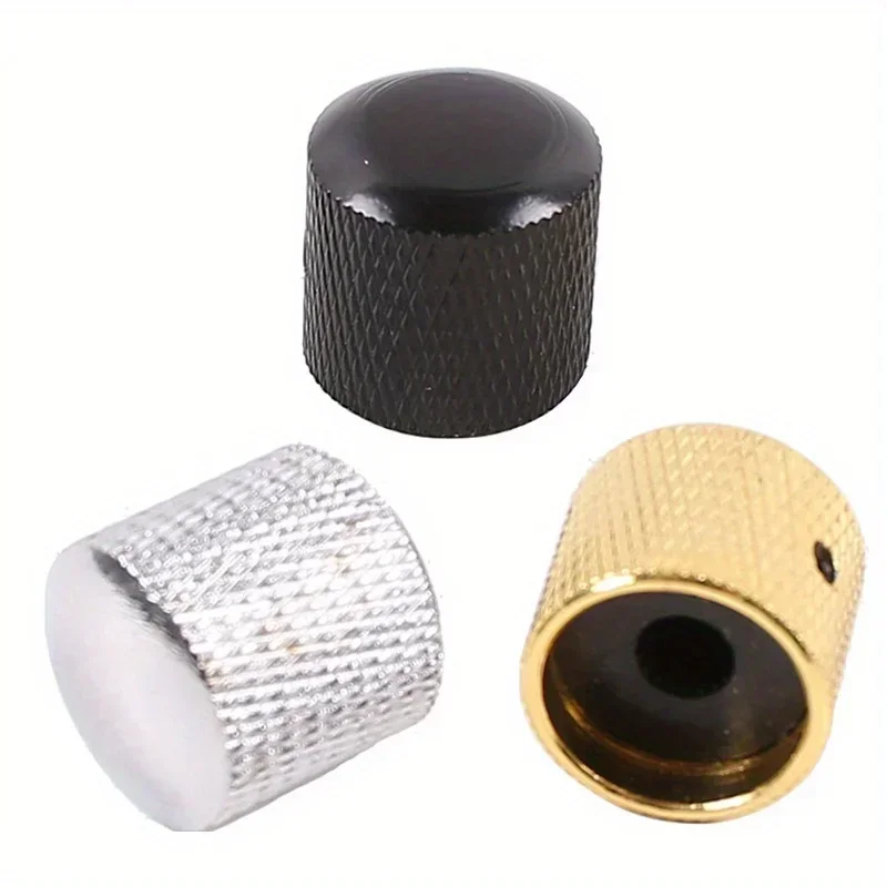 1PC 6MM Metal Electric Bass Guitar Volume Knob Bass Sound Electric Guitar Potentiometer Cap Knob Cap equalizer potentiometer knobs