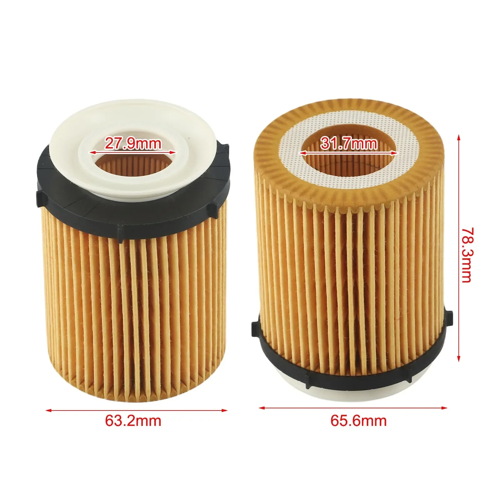 Car Engine Oil Filter Kit For Mercedes-Benz GLB250 For C300 A220 GLA250 GLC300 2701840025 2701840125 2701800109 Oil Filter