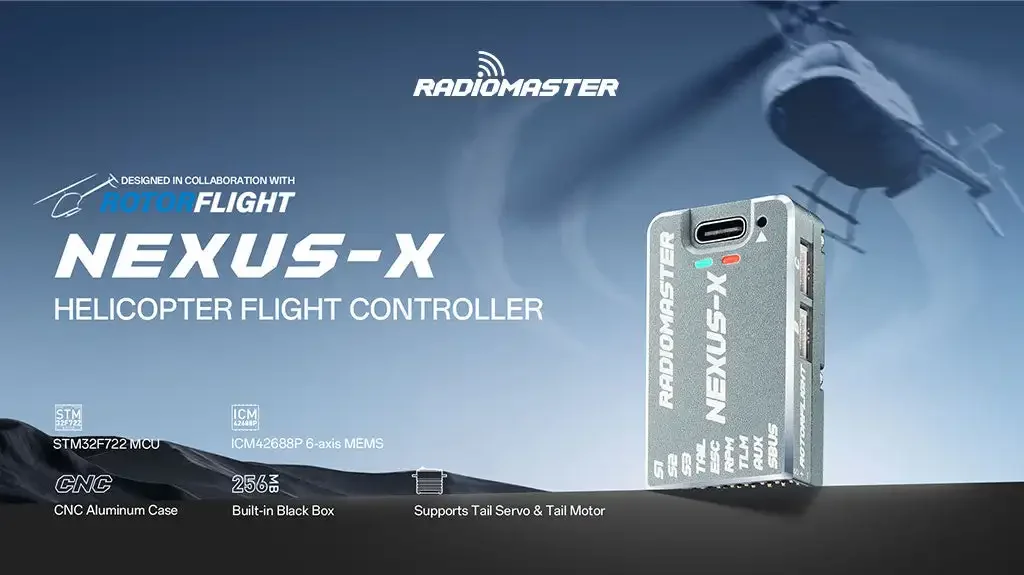 Nexus-X Helicopter Flight Controller