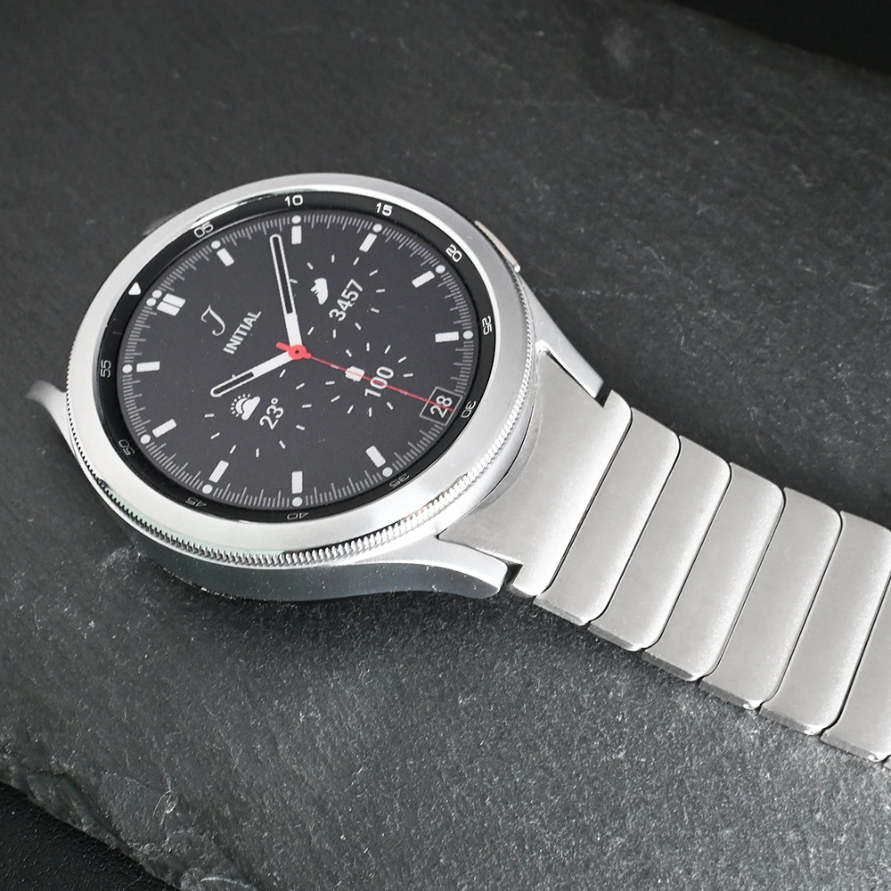 Premium Stainless Steel Watch Band - No Gaps, Universal Fit (Various Sizes)