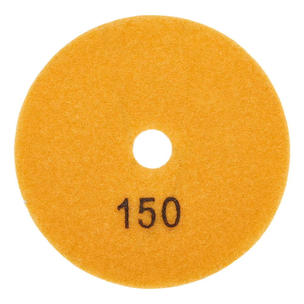 

Polishing Pads 4inch Wet/Dry Granite Concrete Marble Glass Stone Sanding Works Good For Wet Or Dry Polishing Of Stones