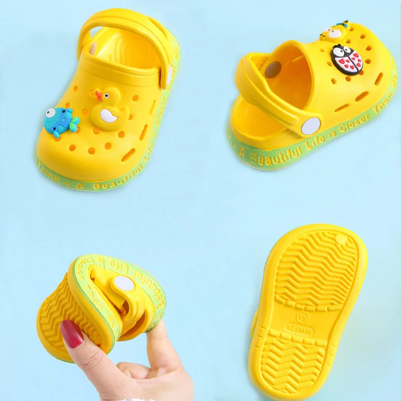 Kids Sandals Summer Baby Shoes for Girls Boy Mules Cartoon Infantil for Boy Children's Garden