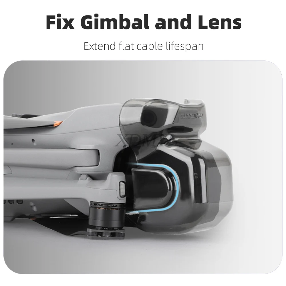 Description Picture 5 of itemSunnylife Gimbal Dustproof Protection Cover Anti-Scratch Dustproof Fixed Buckle Cover Lens Cap For DJI AIR 3S Drone Accessories