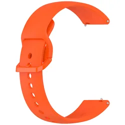 Premium Silicone Watch Strap - High-Quality, Single-Color Wristband for Redmi 5 Lite (10)