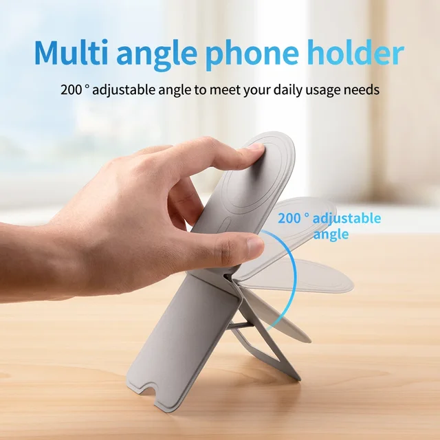 Universal Desktop Magnetic Phone Holder Multi-functional Bracket Metal Desk Stand Angle Adjustment Holder Phone Accessories 3