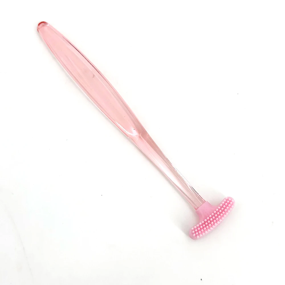 30 spazzolini da denti in silicone per la pulizia della superficie orale, raschietto per la lingua, per un alito fresco e sano._voghion.com